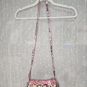 Vera Bradley Frannie Very BerryPaisley Crossbody Bag
